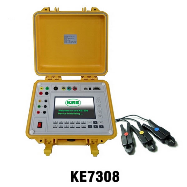 High Precision Portable Meter Tester Three Phase With 120A Clamp CT Class0.05 480V